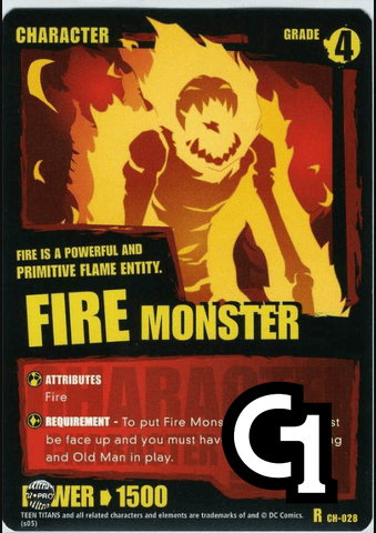 Fire Monster - Unlimited - Foil
